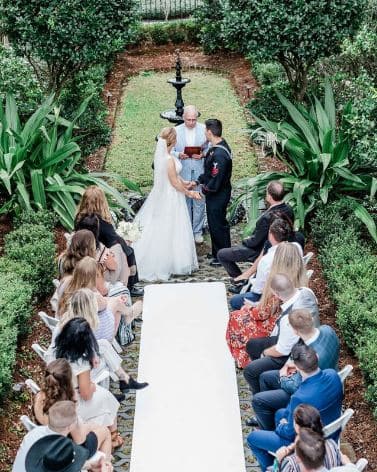 The Gastonian, a wedding venue in Savannah, Georgia.