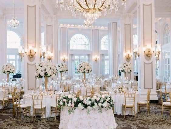 The Georgian Terrace Hotel, a wedding venue in Atlanta, Georgia.