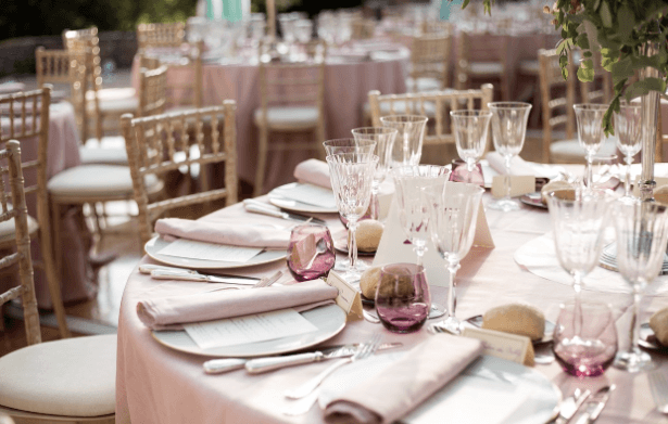 Basic Tablescape Concepts for Wedding Receptions