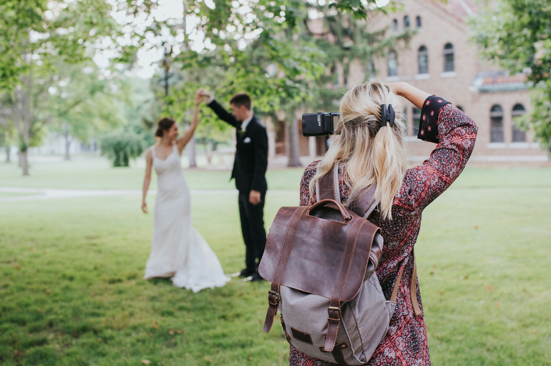 spring wedding photography