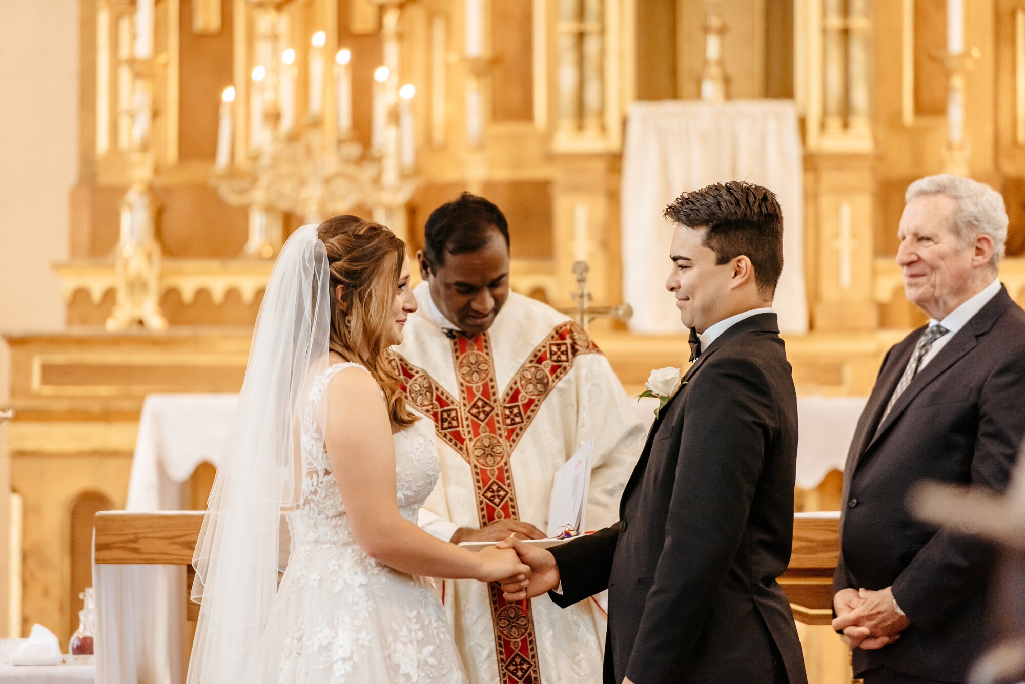 Church wedding ceremony | The Color of Love
