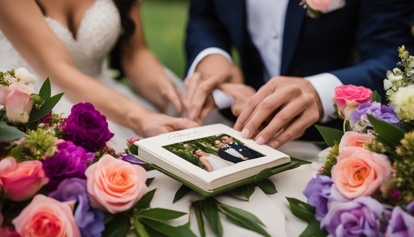 wedding photo album