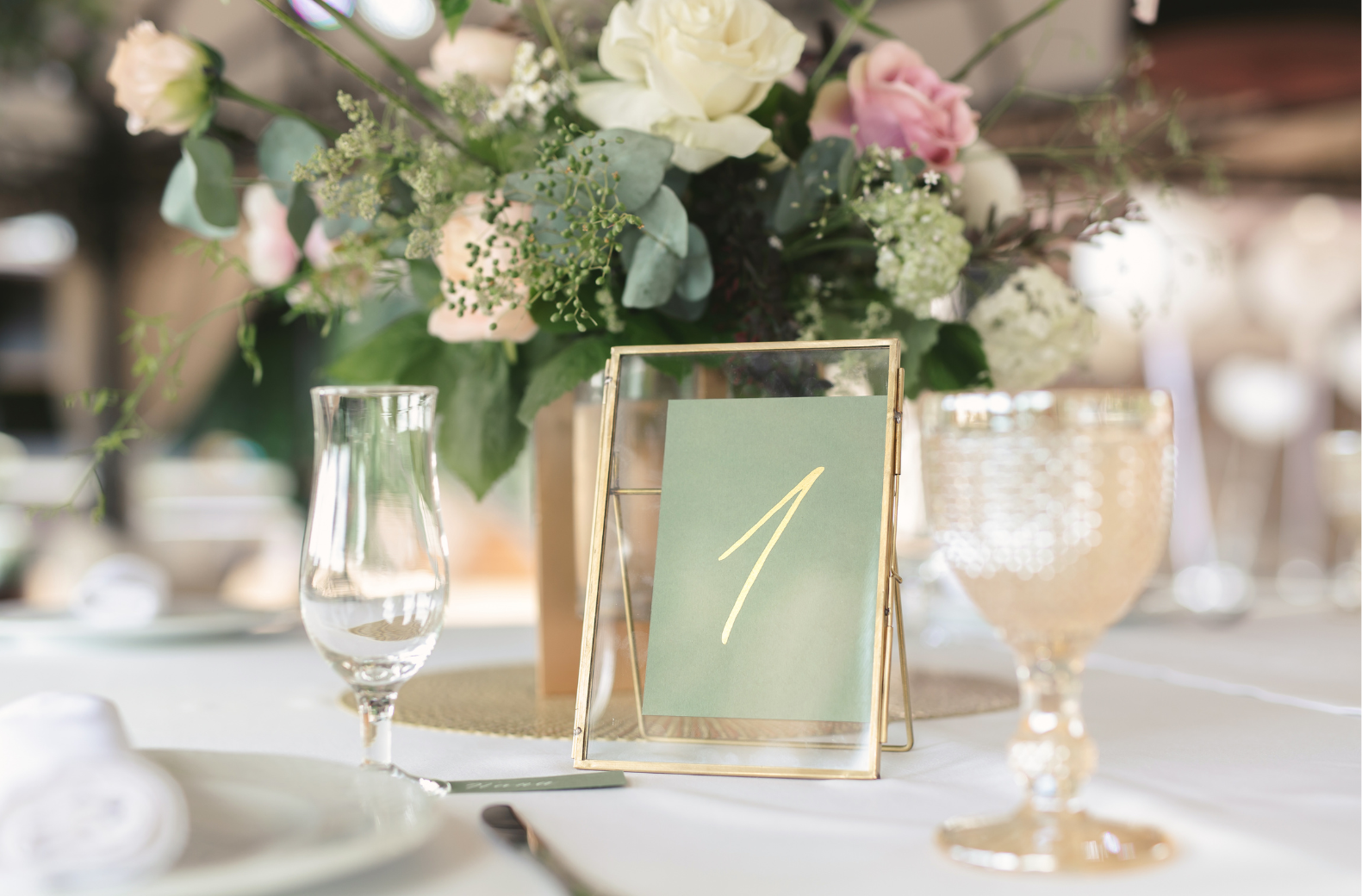 Themed Table Numbers