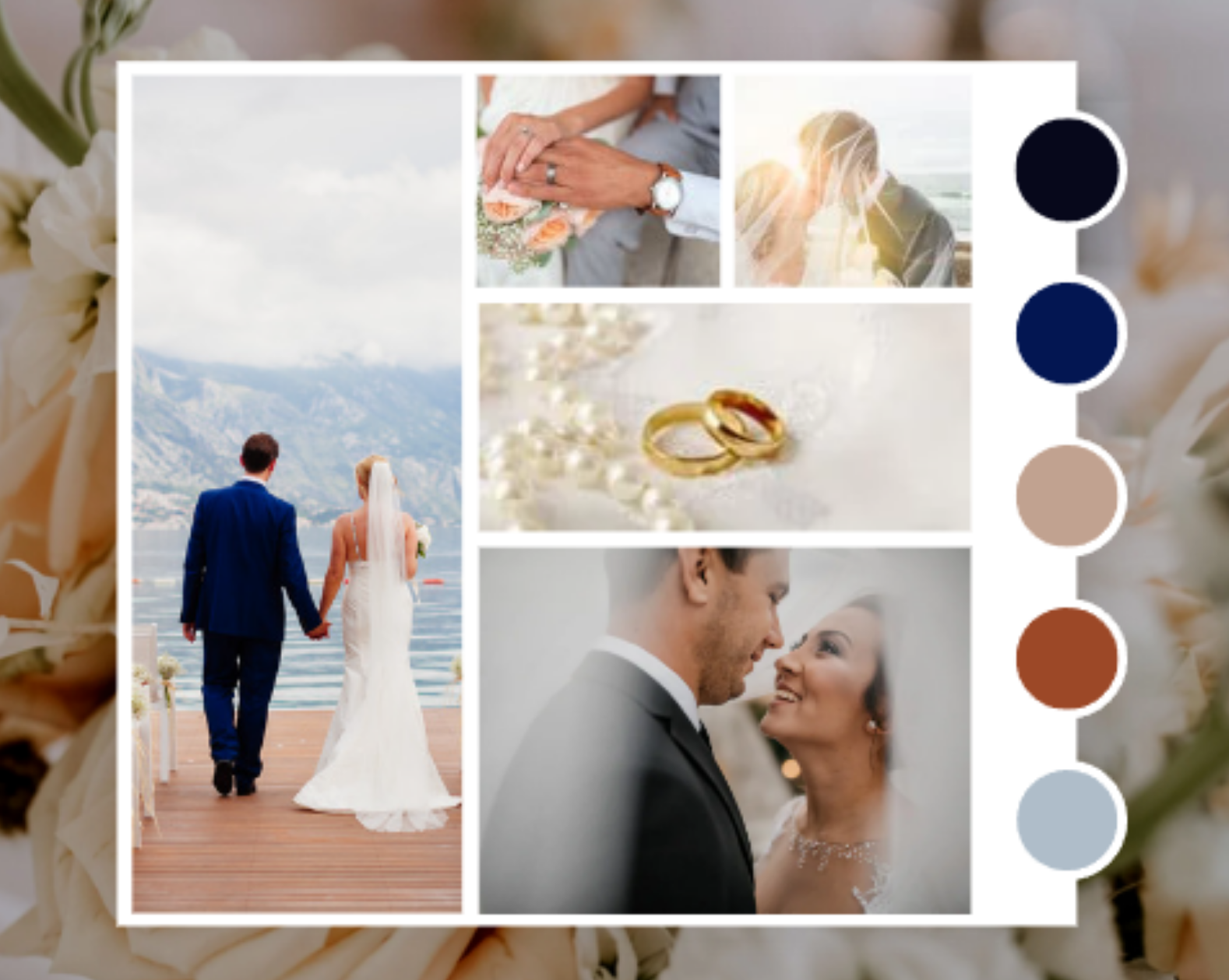 Matching Your Wedding Colors with the Overall Theme